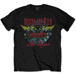 Aerosmith - Deuces Are Wild, Vegas Uni Bl i gruppen MERCH / T-Shirt / Rockoff_Nya April24 hos Bengans Skivbutik AB (5525788r)