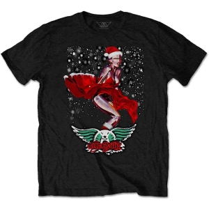 Aerosmith - Robo Santa Uni Bl i gruppen MERCH / T-Shirt / Rockoff_Nya April24 hos Bengans Skivbutik AB (5525794r)