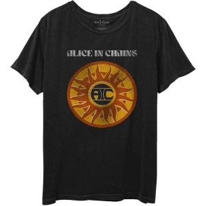 Alice In Chains - Circle Sun Vintage Uni Bl i gruppen MERCH / T-Shirt / Rockoff_Nya April24 hos Bengans Skivbutik AB (5525808r)