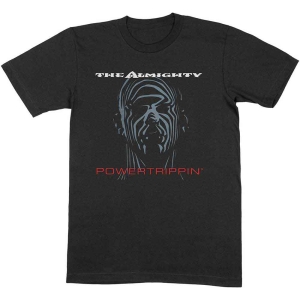 The Almighty - Powertrippin' Uni Bl i gruppen MERCH / T-Shirt / Rockoff_Nya April24 hos Bengans Skivbutik AB (5526060r)