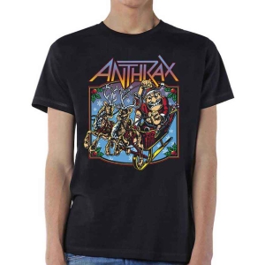 Anthrax - Christmas Is Coming Uni Bl i gruppen MERCHANDISE / T-shirt / Metal hos Bengans Skivbutik AB (5526108)