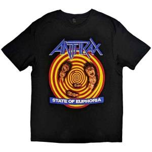 Anthrax - State Of Euphoria Uni Bl i gruppen MERCH / T-Shirt / Rockoff_Nya April24 hos Bengans Skivbutik AB (5526160r)