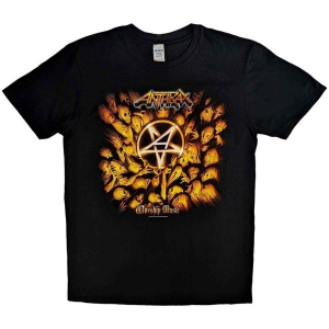 Anthrax - Worship Music Uni Bl i gruppen MERCH / T-Shirt / Rockoff_Nya April24 hos Bengans Skivbutik AB (5526161r)