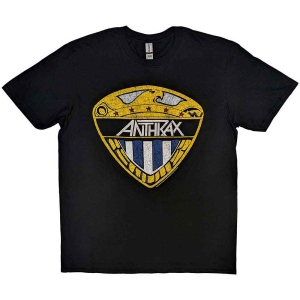 Anthrax - Eagle Shield Uni Bl i gruppen MERCH / T-Shirt / Rockoff_Nya April24 hos Bengans Skivbutik AB (5526165r)