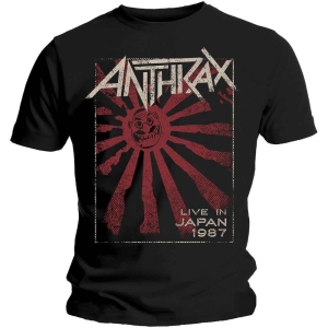 Anthrax - Live In Japan Uni Bl i gruppen MERCH / T-Shirt / Rockoff_Nya April24 hos Bengans Skivbutik AB (5526167r)