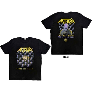 Anthrax - Among The Kings Fp Uni Bl i gruppen MERCH / T-Shirt / Rockoff_Nya April24 hos Bengans Skivbutik AB (5526176r)