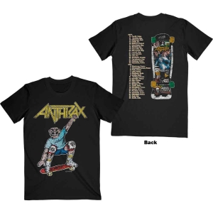 Anthrax - Spreading Skater Notman Vintage Uni Bl i gruppen MERCH / T-Shirt / Rockoff_Nya April24 hos Bengans Skivbutik AB (5526178r)