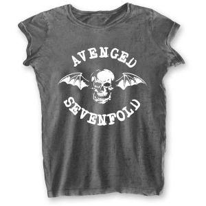 Avenged Sevenfold - Deathbat Bo Lady Char i gruppen MERCH / T-Shirt / Rockoff_Nya April24 hos Bengans Skivbutik AB (5526281r)