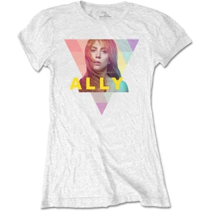 A Star Is Born - Ally Geo-Triangle Lady Wht i gruppen MERCH / T-Shirt / Rockoff_Nya April24 hos Bengans Skivbutik AB (5526285r)