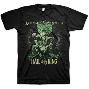 Avenged Sevenfold - Hail To The King En Vie Uni Bl i gruppen MERCHANDISE / T-shirt / Metal hos Bengans Skivbutik AB (5526336)