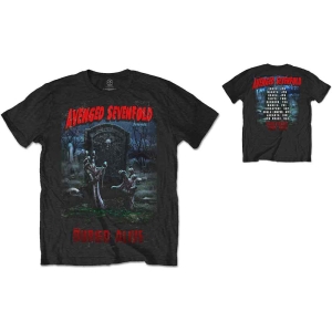 Avenged Sevenfold - Buried Alive Tour 2012 Uni Bl i gruppen MERCH / T-Shirt / Rockoff_Nya April24 hos Bengans Skivbutik AB (5526514r)