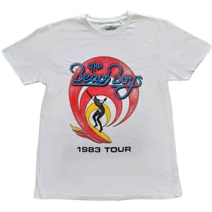 The Beach Boys - Surfer '83 Vtge Uni Wht i gruppen MERCH / T-Shirt / Rockoff_Nya April24 hos Bengans Skivbutik AB (5526612r)