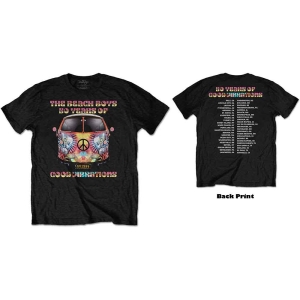 The Beach Boys - Good Vibes Tour Uni Bl i gruppen MERCH / T-Shirt / Rockoff_Nya April24 hos Bengans Skivbutik AB (5526614r)