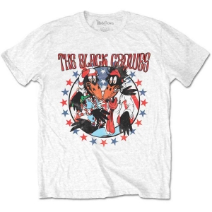 The Black Crowes - Americana Uni Wht i gruppen MERCH / T-Shirt / Rockoff_Nya April24 hos Bengans Skivbutik AB (5526616r)