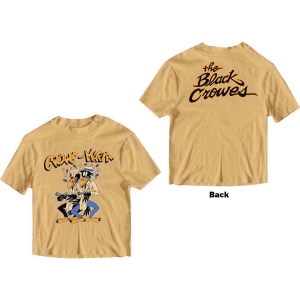 The Black Crowes - Crowe Mafia Uni Sand i gruppen MERCH / T-Shirt / Rockoff_Nya April24 hos Bengans Skivbutik AB (5526617r)