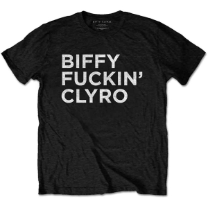 Biffy Clyro - Biffy Fucking Clyro Uni Bl i gruppen MERCH / T-Shirt / Rockoff_Nya April24 hos Bengans Skivbutik AB (5526620r)