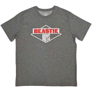 Beastie Boys - Logo Uni Grey i gruppen MERCHANDISE / T-shirt / Hip Hop-Rap hos Bengans Skivbutik AB (5526678r)