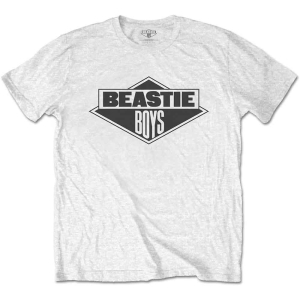 Beastie Boys - B&W Logo Uni Wht i gruppen MERCHANDISE / T-shirt / Hip Hop-Rap hos Bengans Skivbutik AB (5526681r)