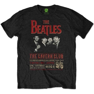 The Beatles - Cavern '63 Uni Bl Eco i gruppen MERCHANDISE / T-shirt / Pop-Rock hos Bengans Skivbutik AB (5527049)