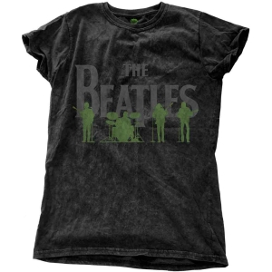 The Beatles - Saville Row Line Up Snow Wash Lady Bl i gruppen MERCHANDISE / T-shirt / Pop-Rock hos Bengans Skivbutik AB (5527116)