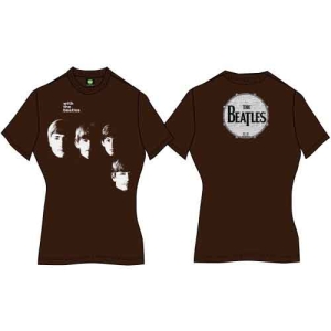 The Beatles - Vtge With Beatles Lady Brown i gruppen MERCHANDISE / T-shirt / Pop-Rock hos Bengans Skivbutik AB (5527251)