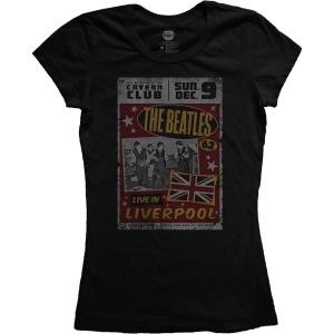 The Beatles - Live In Liverpool Lady Bl i gruppen MERCH / T-Shirt / Rockoff_Nya April24 hos Bengans Skivbutik AB (5527386r)