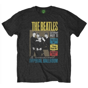 The Beatles - Imperial Ballroom Uni Bl i gruppen MERCH / T-Shirt / Rockoff_Nya April24 hos Bengans Skivbutik AB (5527398r)