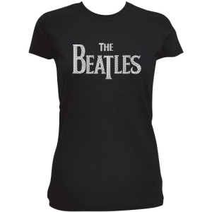 The Beatles - Drop T Diamante Lady Bl i gruppen MERCH / T-Shirt / Rockoff_Nya April24 hos Bengans Skivbutik AB (5527399r)