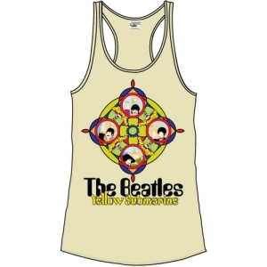 The Beatles - Yellow Sub & Portholes Lady Sand Vest: i gruppen MERCH / T-Shirt / Rockoff_Nya April24 hos Bengans Skivbutik AB (5527402r)