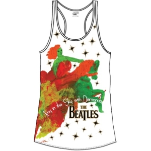 The Beatles - Lucy In The Sky Lady Wht Vest: i gruppen MERCH / T-Shirt / Rockoff_Nya April24 hos Bengans Skivbutik AB (5527405r)