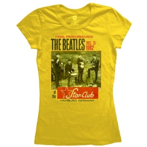 The Beatles - Star Club Lady Yell i gruppen MERCH / T-Shirt / Rockoff_Nya April24 hos Bengans Skivbutik AB (5527407r)