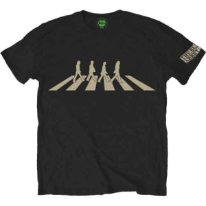 The Beatles - Abbey Road Silhouette Uni Bl i gruppen MERCH / T-Shirt / Rockoff_Nya April24 hos Bengans Skivbutik AB (5527432r)