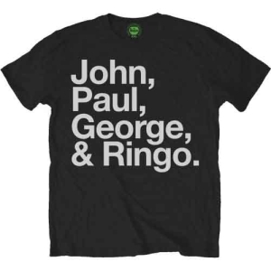 The Beatles - John Paul George & Ringo Uni Bl i gruppen MERCH / T-Shirt / Rockoff_Nya April24 hos Bengans Skivbutik AB (5527434r)