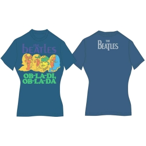 The Beatles - Vtge Ob La Di Lady Navy i gruppen MERCH / T-Shirt / Rockoff_Nya April24 hos Bengans Skivbutik AB (5527455r)