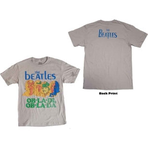 The Beatles - Vtge Ob La Di Uni Grey i gruppen MERCH / T-Shirt / Rockoff_Nya April24 hos Bengans Skivbutik AB (5527457r)