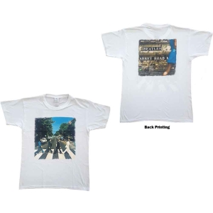 The Beatles - Vtge Abbey Road Uni Wht i gruppen MERCH / T-Shirt / Rockoff_Nya April24 hos Bengans Skivbutik AB (5527469r)