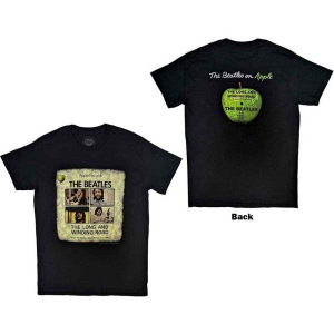 The Beatles - Vtge Long & Winding Road Uni Bl i gruppen MERCH / T-Shirt / Rockoff_Nya April24 hos Bengans Skivbutik AB (5527471r)