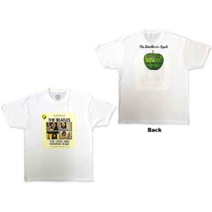 The Beatles - Vtge Long & Winding Road Uni Wht i gruppen MERCH / T-Shirt / Rockoff_Nya April24 hos Bengans Skivbutik AB (5527473r)