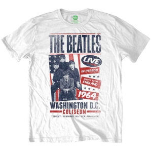 The Beatles - Coliseum Poster Uni Wht i gruppen MERCH / T-Shirt / Rockoff_Nya April24 hos Bengans Skivbutik AB (5527484r)