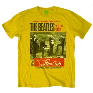 The Beatles - Star Club Uni Yell i gruppen MERCH / T-Shirt / Rockoff_Nya April24 hos Bengans Skivbutik AB (5527760r)