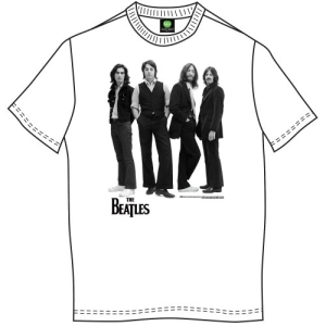 The Beatles - Iconic Image Uni Wht i gruppen MERCH / T-Shirt / Rockoff_Nya April24 hos Bengans Skivbutik AB (5527789r)