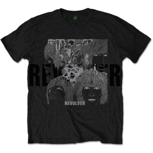 The Beatles - Reverse Revolver Uni Bl i gruppen MERCH / T-Shirt / Rockoff_Nya April24 hos Bengans Skivbutik AB (5527795r)