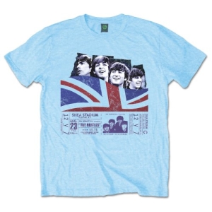 The Beatles - Shea Stadium Uni Lht Blue i gruppen MERCH / T-Shirt / Rockoff_Nya April24 hos Bengans Skivbutik AB (5527800r)