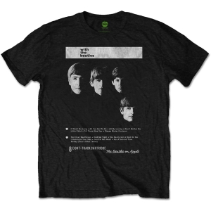 The Beatles - With The Beatles 8 Track Uni Bl i gruppen MERCH / T-Shirt / Rockoff_Nya April24 hos Bengans Skivbutik AB (5527819r)