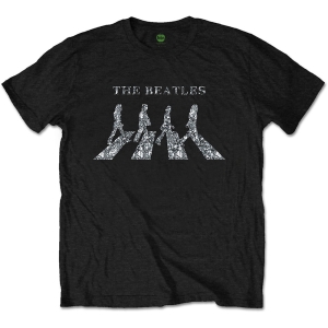 The Beatles - Crossing Diamante Uni Bl i gruppen MERCH / T-Shirt / Rockoff_Nya April24 hos Bengans Skivbutik AB (5527824r)