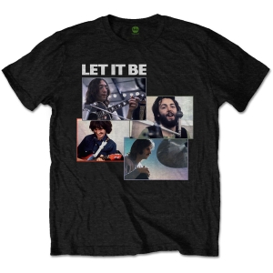 The Beatles - Let It Be Recording Shots Uni Bl  2 i gruppen MERCHANDISE / T-shirt / Pop-Rock hos Bengans Skivbutik AB (5528164)