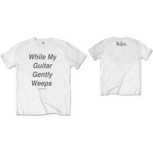 The Beatles - ...Gently Weeps Uni Wht i gruppen MERCH / T-Shirt / Rockoff_Nya April24 hos Bengans Skivbutik AB (5528311r)