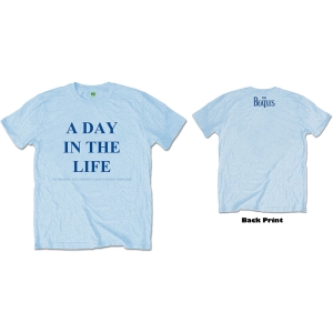 The Beatles - A Day In The Life Uni Blue i gruppen MERCH / T-Shirt / Rockoff_Nya April24 hos Bengans Skivbutik AB (5528315r)