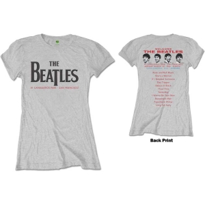 The Beatles - Candlestick Park Lady Grey i gruppen MERCH / T-Shirt / Rockoff_Nya April24 hos Bengans Skivbutik AB (5528328r)