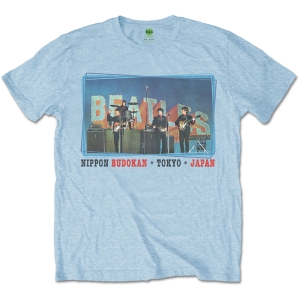 The Beatles - Nippon Budokan Uni Blue i gruppen MERCH / T-Shirt / Rockoff_Nya April24 hos Bengans Skivbutik AB (5528335r)